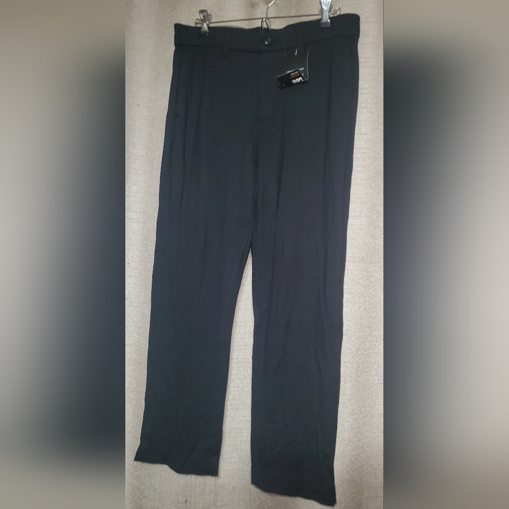 NWOT Lee WMS SZ 10S Knit Black Mid-Rise Soft Waistband Straight Mid-rise Pants